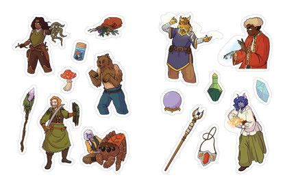 Düngeonmeister Rpg Sticker Book