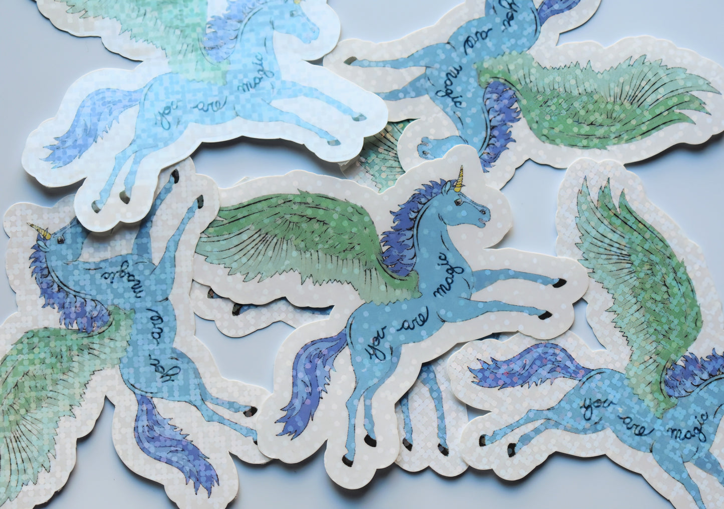Unicorn Holographic Sticker