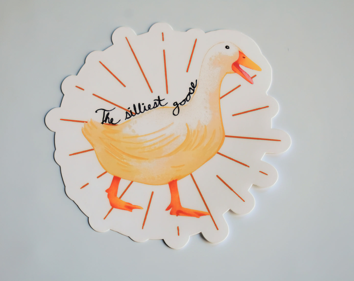 The Silliest Goose Sticker
