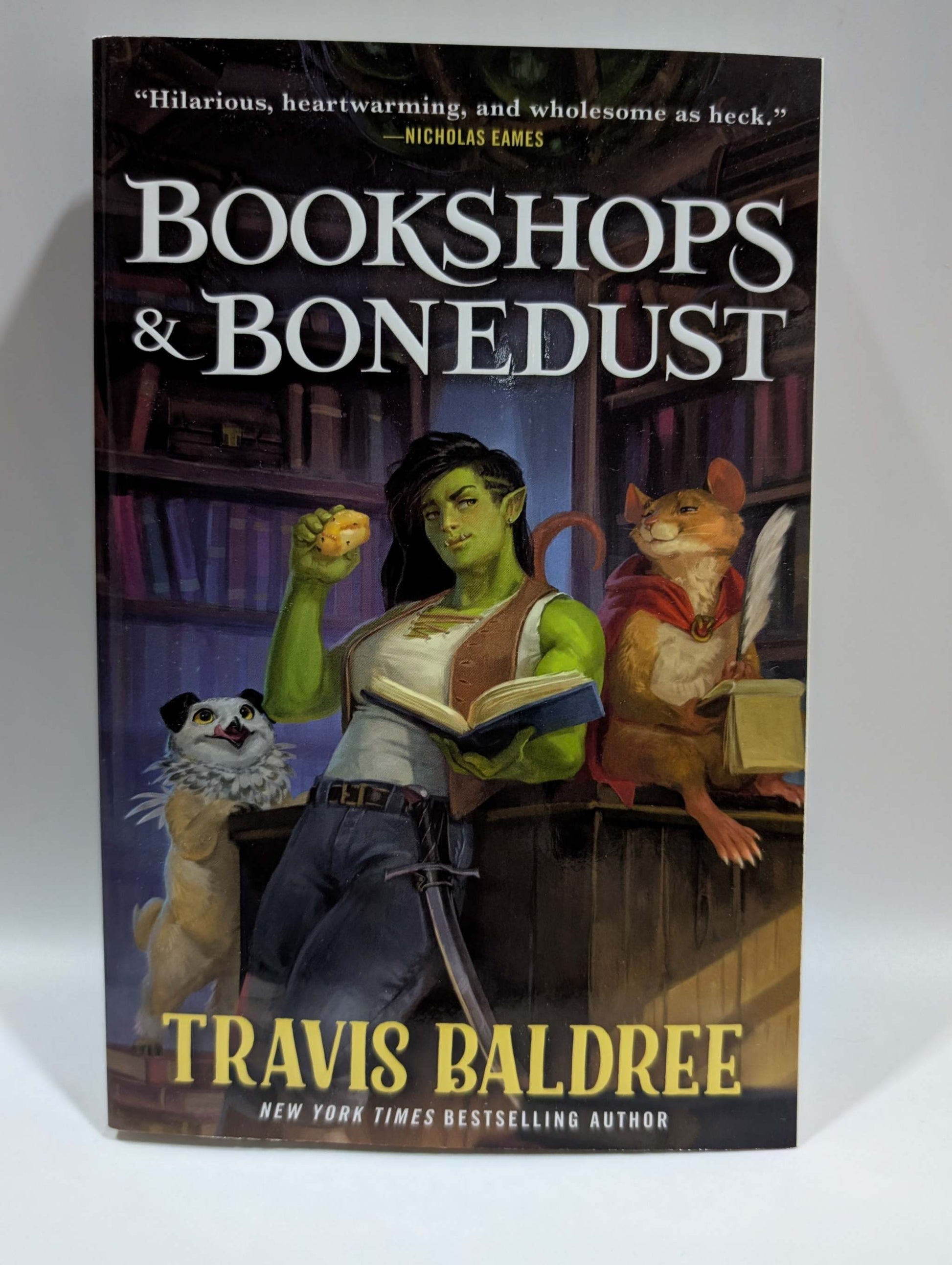 Bookshops and bonedust book front cover
