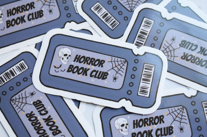 Horror Book Club Sticker