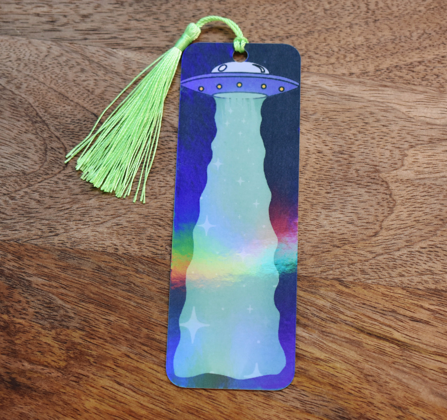 UFO Holographic Bookmark