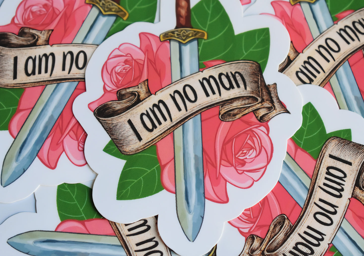 No Man Sticker