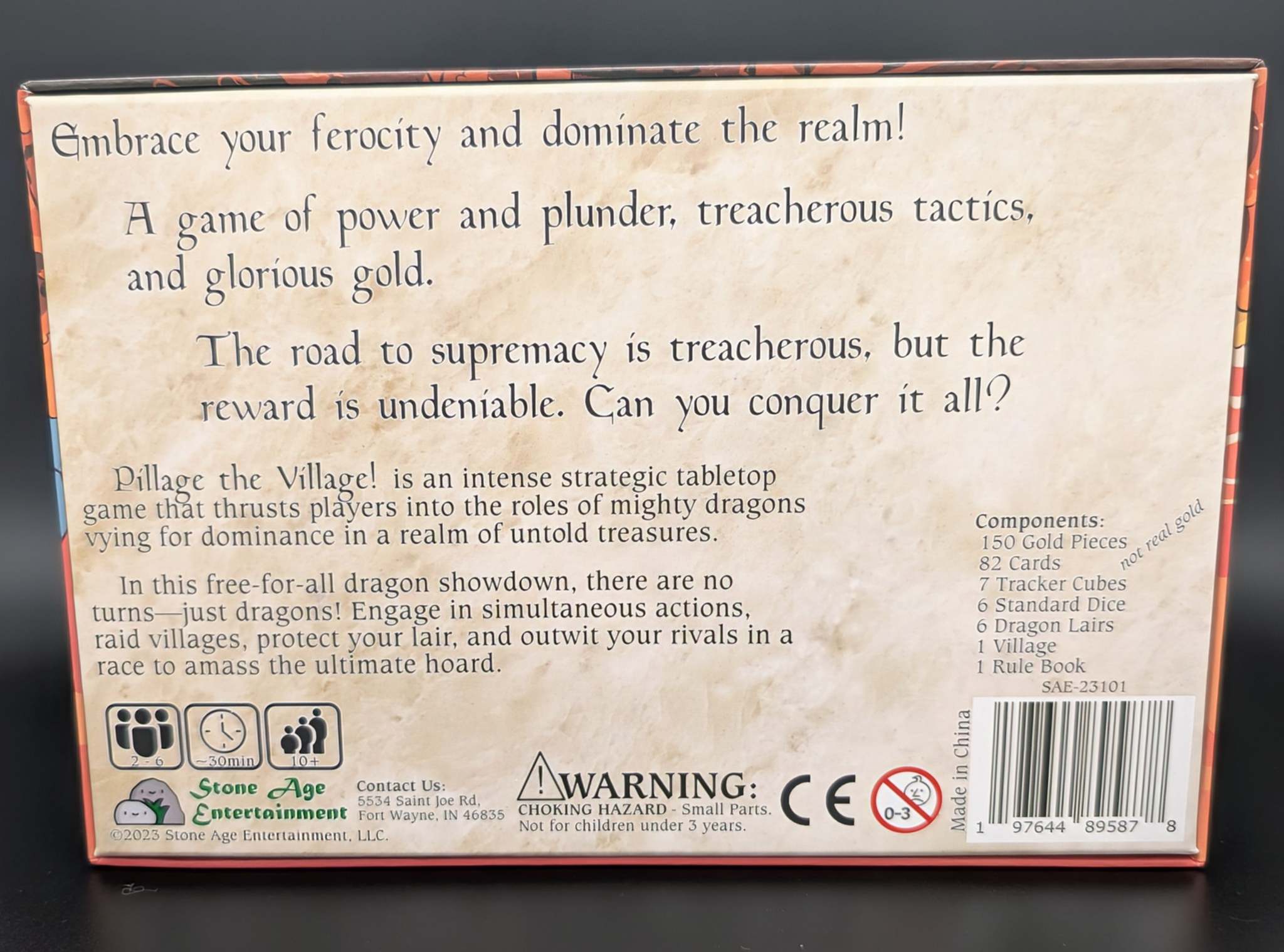 Pillage the village game