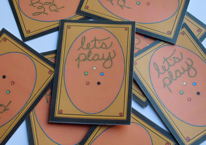Let's Play Magic Sticker
