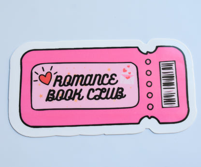 Romance Book Club Sticker