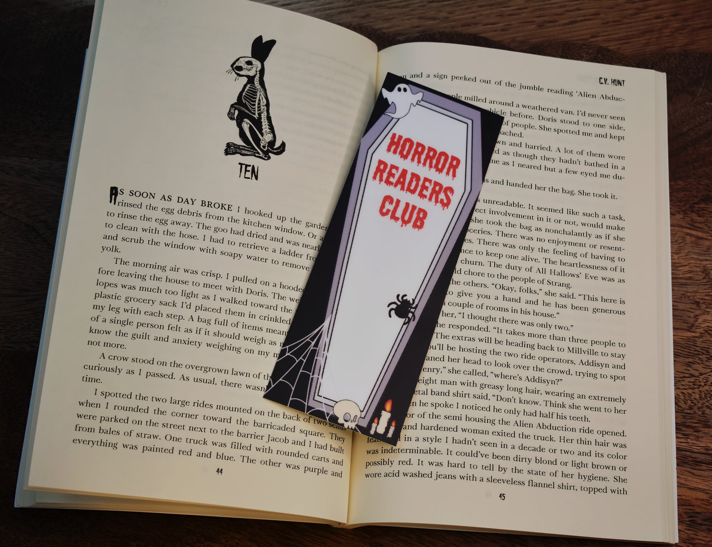 Horror Readers Club Bookmark