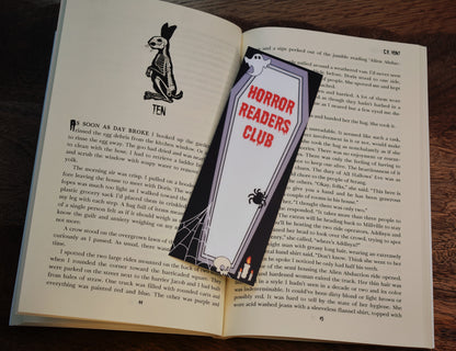 Horror Readers Club Bookmark