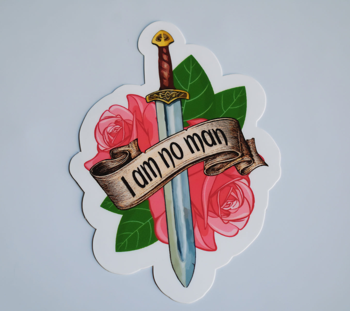 No Man Sticker