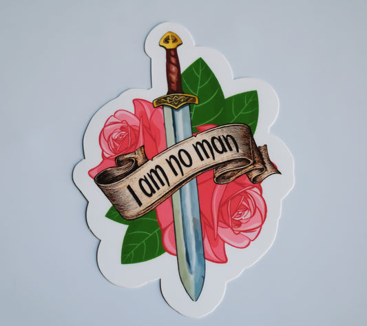No Man Sticker