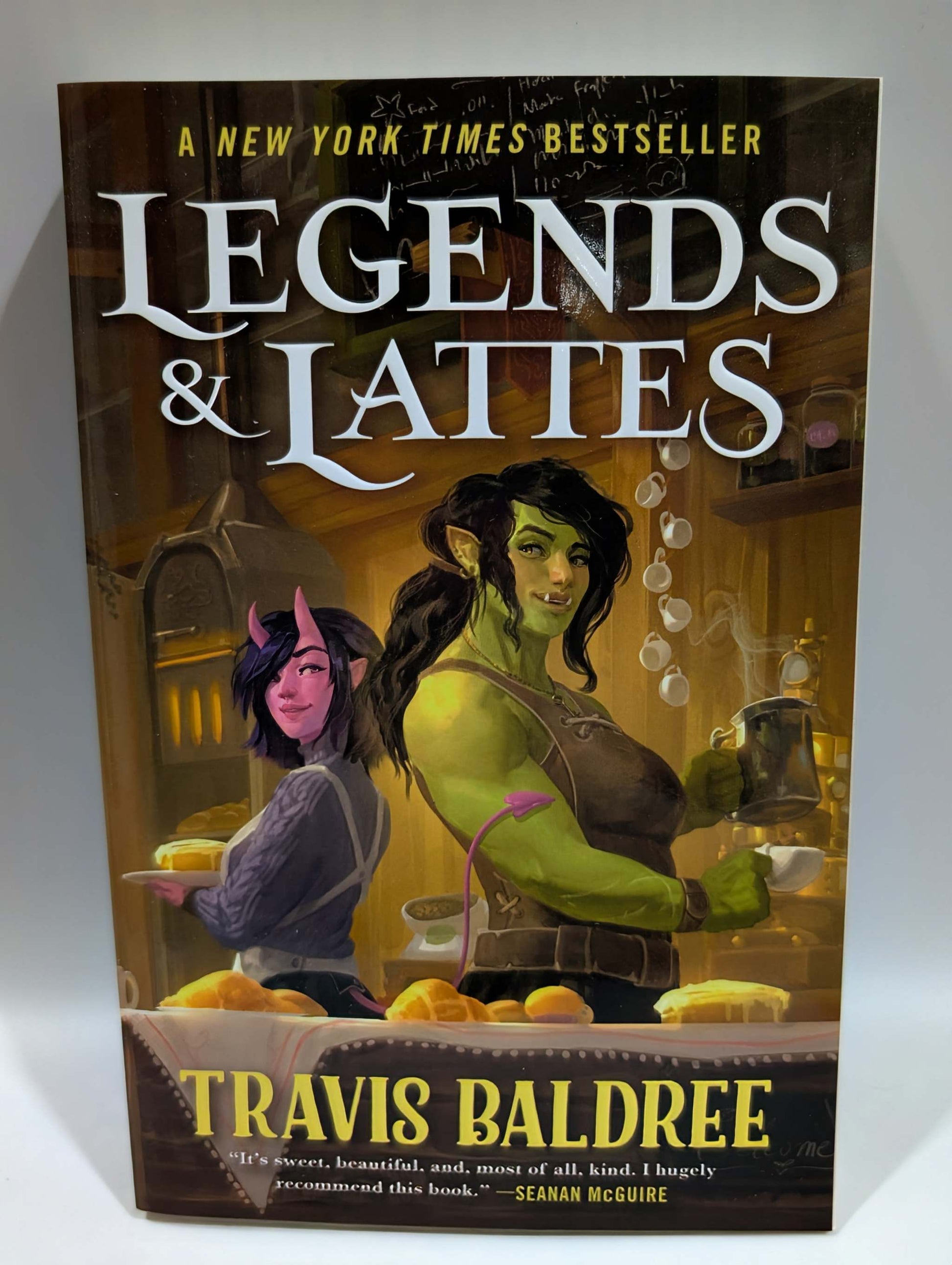 Legends and Lattes book front cover