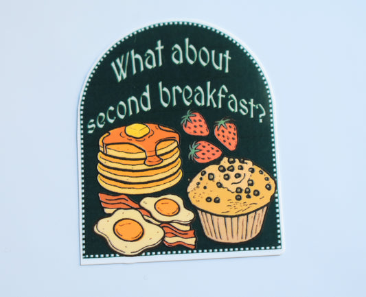 Second Breakfast Sticker