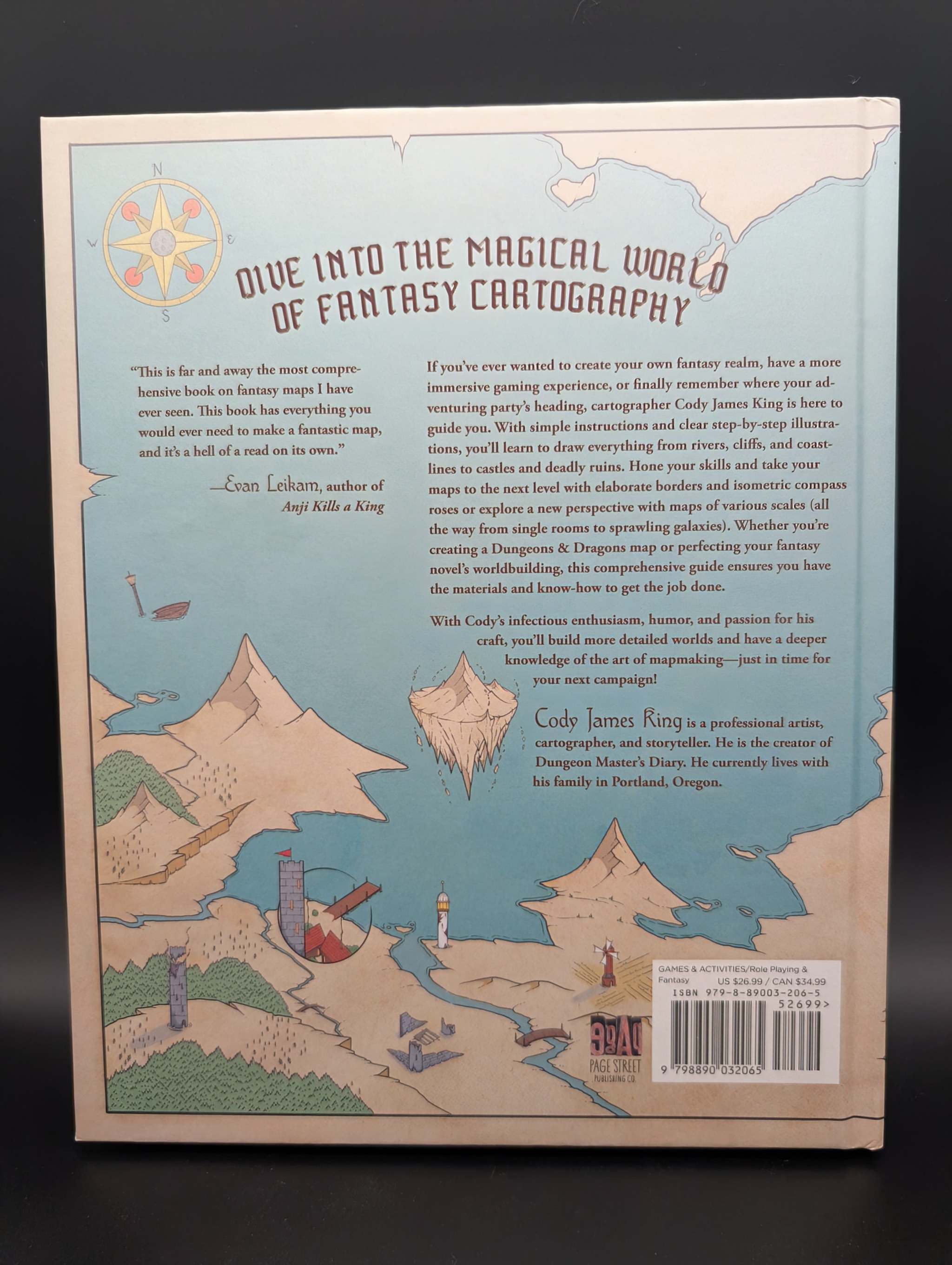 Game Master's Guide to Fantasy Maps for Rpgs back cover